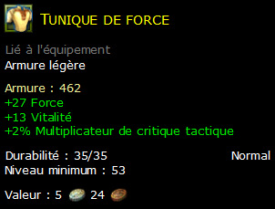 Tunique de force