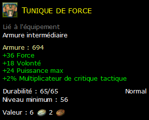 Tunique de force