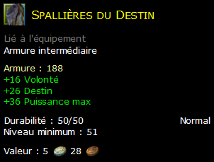 Spallières du Destin