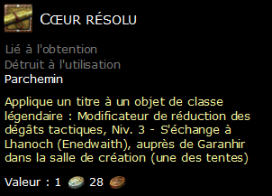 Cœur résolu