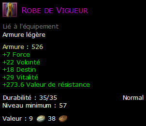 Robe de Vigueur