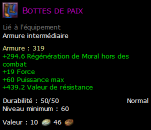 Bottes de paix