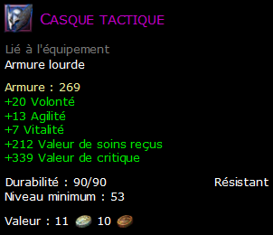 Casque tactique