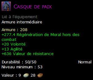 Casque de paix