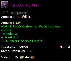 Casque de paix