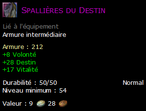 Spallières du Destin