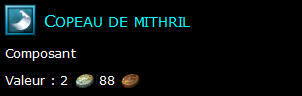 Copeau de mithril