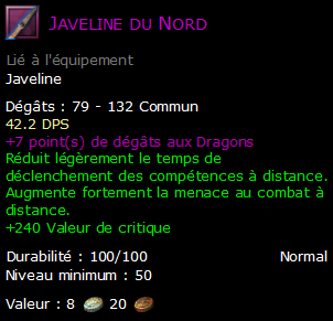 Javeline du Nord