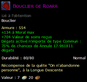 Bouclier de Roarr