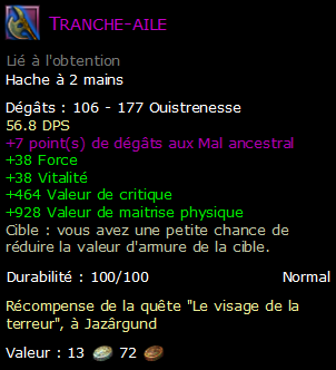 Tranche-aile