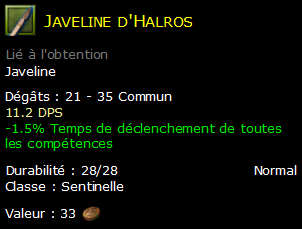 Javeline d'Halros