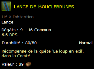 Lance de Bouclebrunes