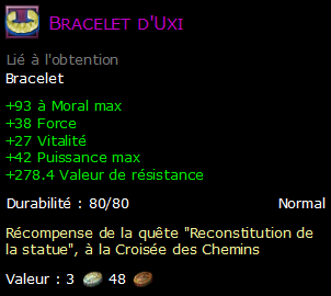 Bracelet d'Uxi