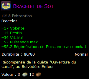 Bracelet de Sôt