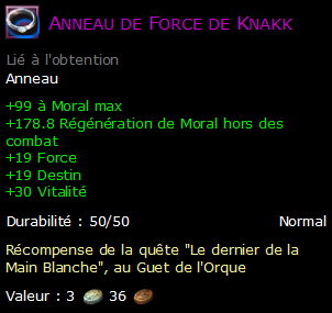 Anneau de Force de Knakk