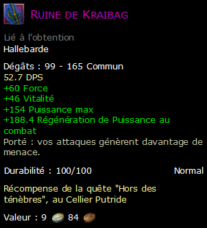 Ruine de Kraibag