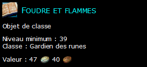 Foudre et flammes