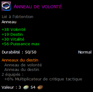 Anneau de volonté