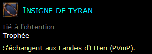 Insigne de tyran