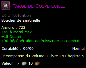 Targe de Coupefeuille