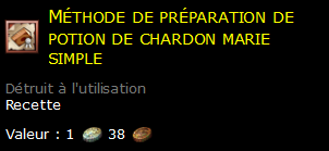 Méthode de préparation de potion de chardon marie simple