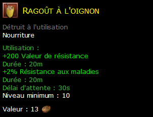 Ragoût à l'oignon