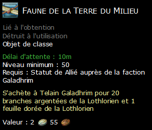 Faune de la Terre du Milieu