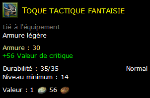 Toque tactique fantaisie