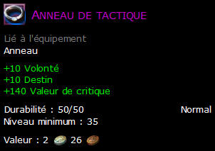 Anneau de tactique