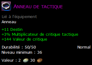 Anneau de tactique