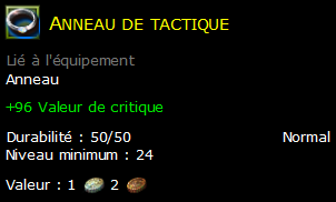 Anneau de tactique