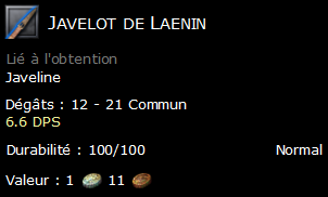 Javelot de Laenin