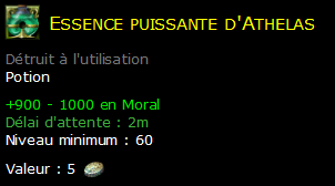 Essence puissante d'Athelas