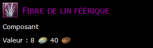 Fibre de lin féérique