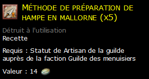 Méthode de préparation de hampe en mallorne (x5)