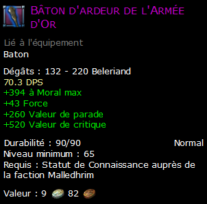 Bâton d'ardeur de l'Armée d'Or