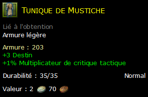 Tunique de Mustiche