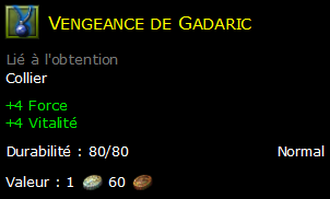 Vengeance de Gadaric