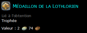 Médaillon de la Lothlorien