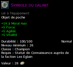 Symbole du galant