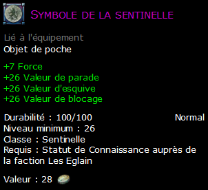 Symbole de la sentinelle