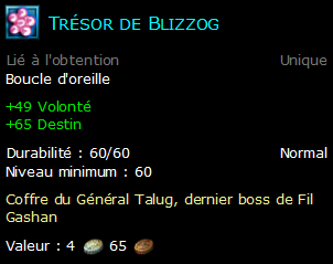 Trésor de Blizzog