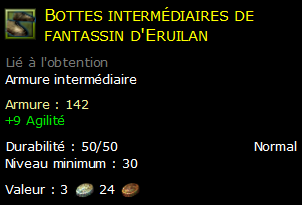 Bottes intermédiaires de fantassin d'Eruilan