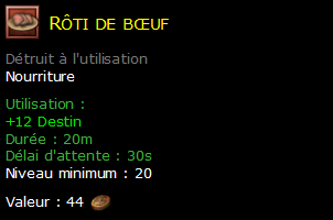 Rôti de bœuf