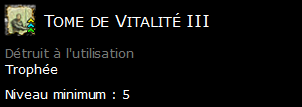 Tome de Vitalité III