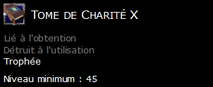 Tome de Charité X