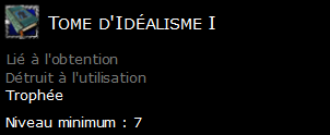 Tome d'Idéalisme I