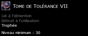 Tome de Tolérance VII