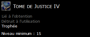 Tome de Justice IV