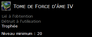 Tome de Force d'âme IV